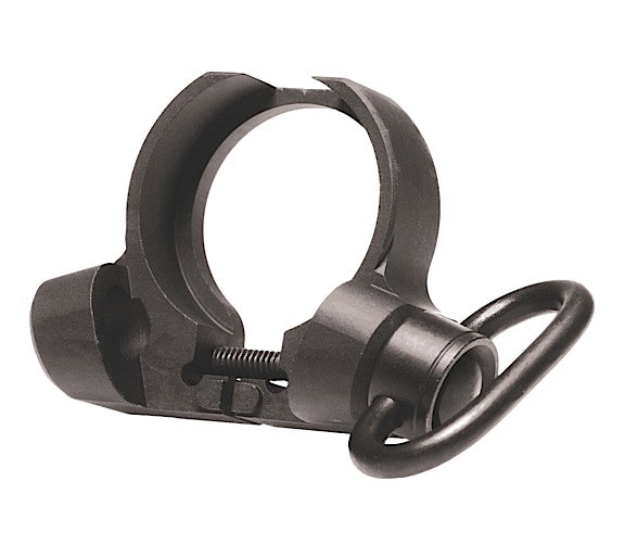 Troy Ind SMOUPGR00BT00 Pro Grade Sling Adapter Black Hardened Aluminum with Stainless Steel QD Swivel