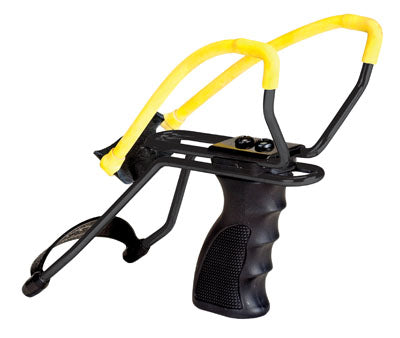 Daisy P51 Pistol Grip Slingshot Yellow Steel Frame with Wrist Support