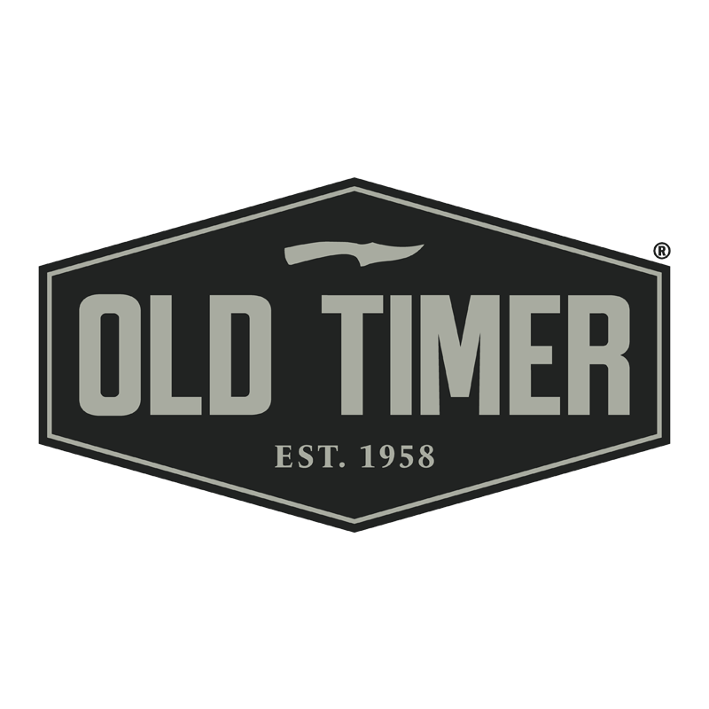 BTI Old Timer Medium Lockback Pocket Knife Wood Handle Drop Point