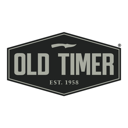 BTI Old Timer Medium Lockback Pocket Knife Wood Handle Drop Point