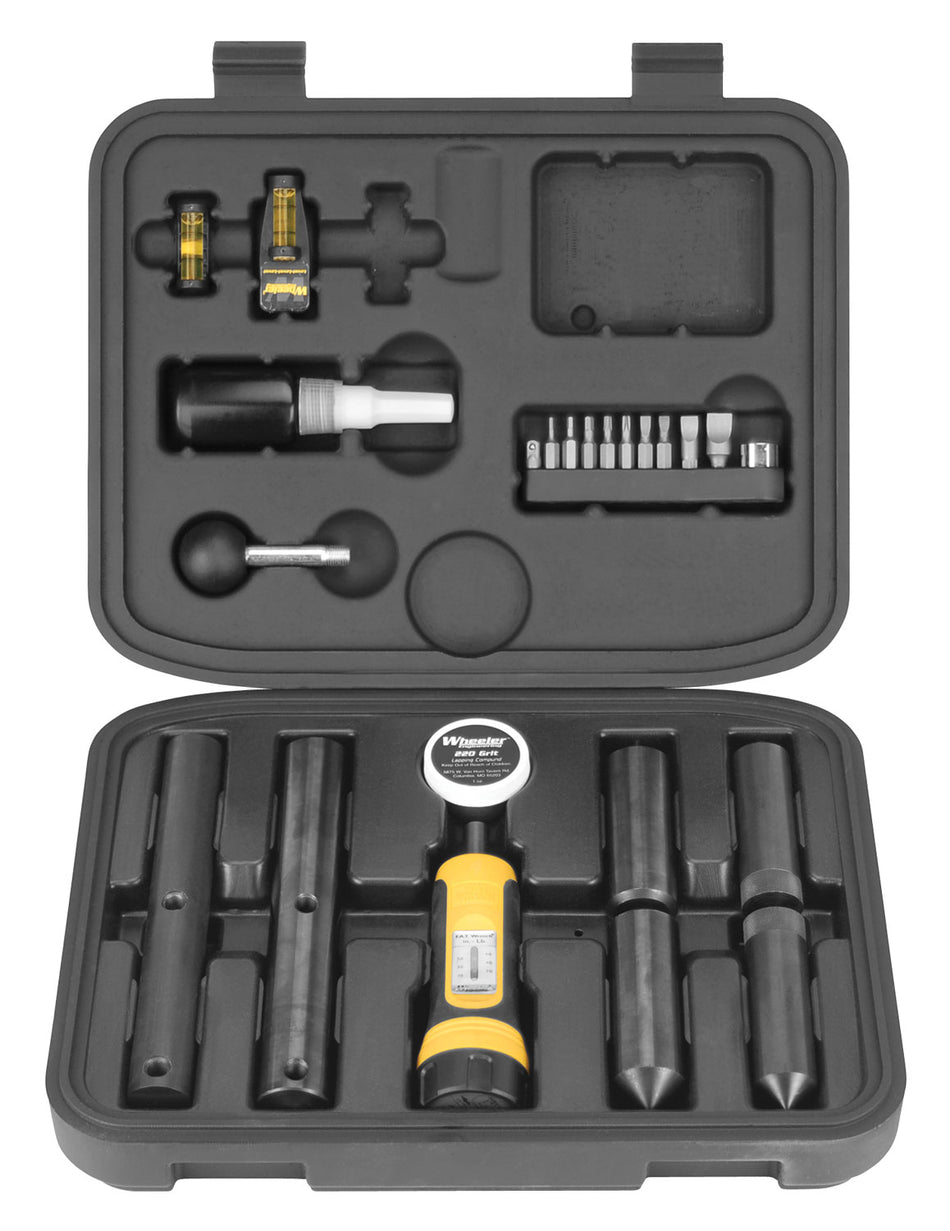 Wheeler 545454 Scope Mount Kit Combo with Lapping and Alignment Tools
