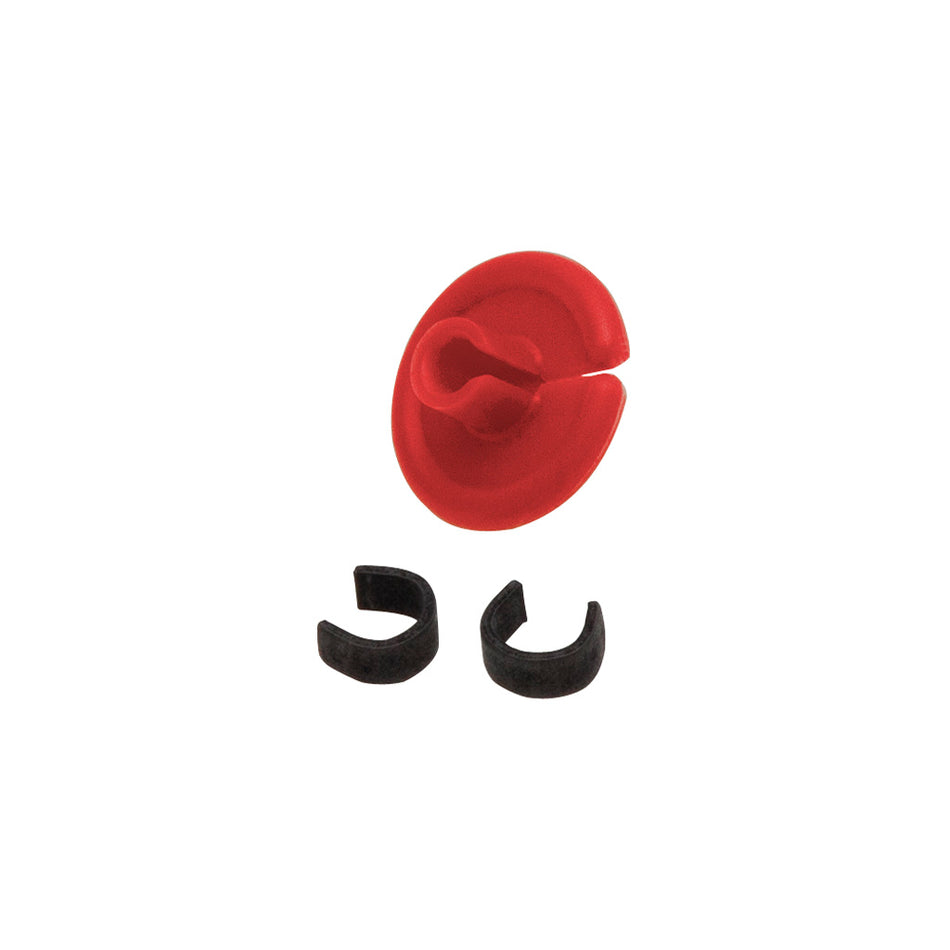 October Mountain String Love 2.0 Kisser Button Red Archery 1 pk.