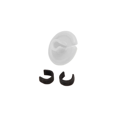 October Mountain String Love 2.0 Kisser Button White Archery 1 pk.