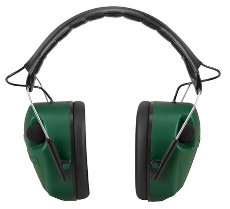 Caldwell E-Max Standard Electronic Hearing Protection Muff 25 dB Over the Head Green/Black Adult