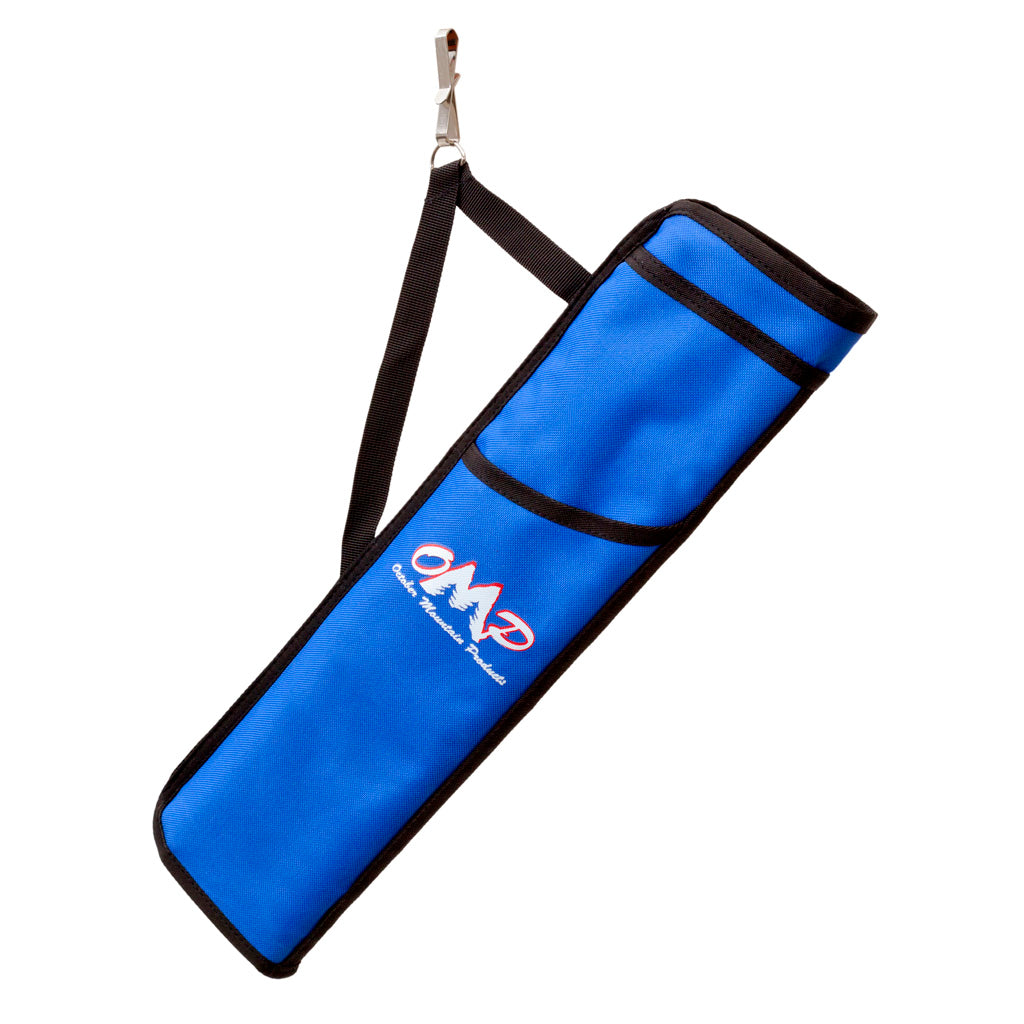 October Mountain 3-Tube Hip Quiver Blue RH/LH