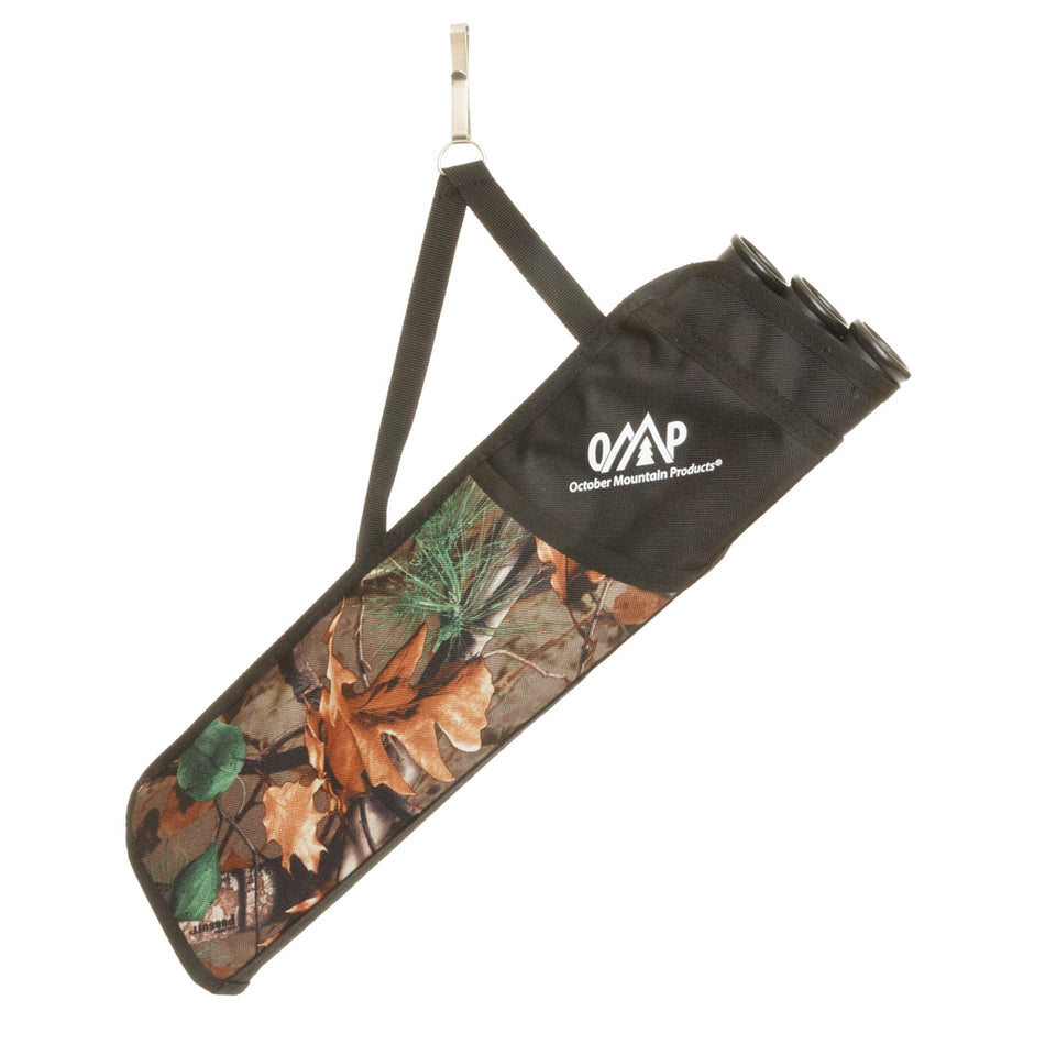 October Mountain 3-Tube Hip Quiver Camo RH/LH