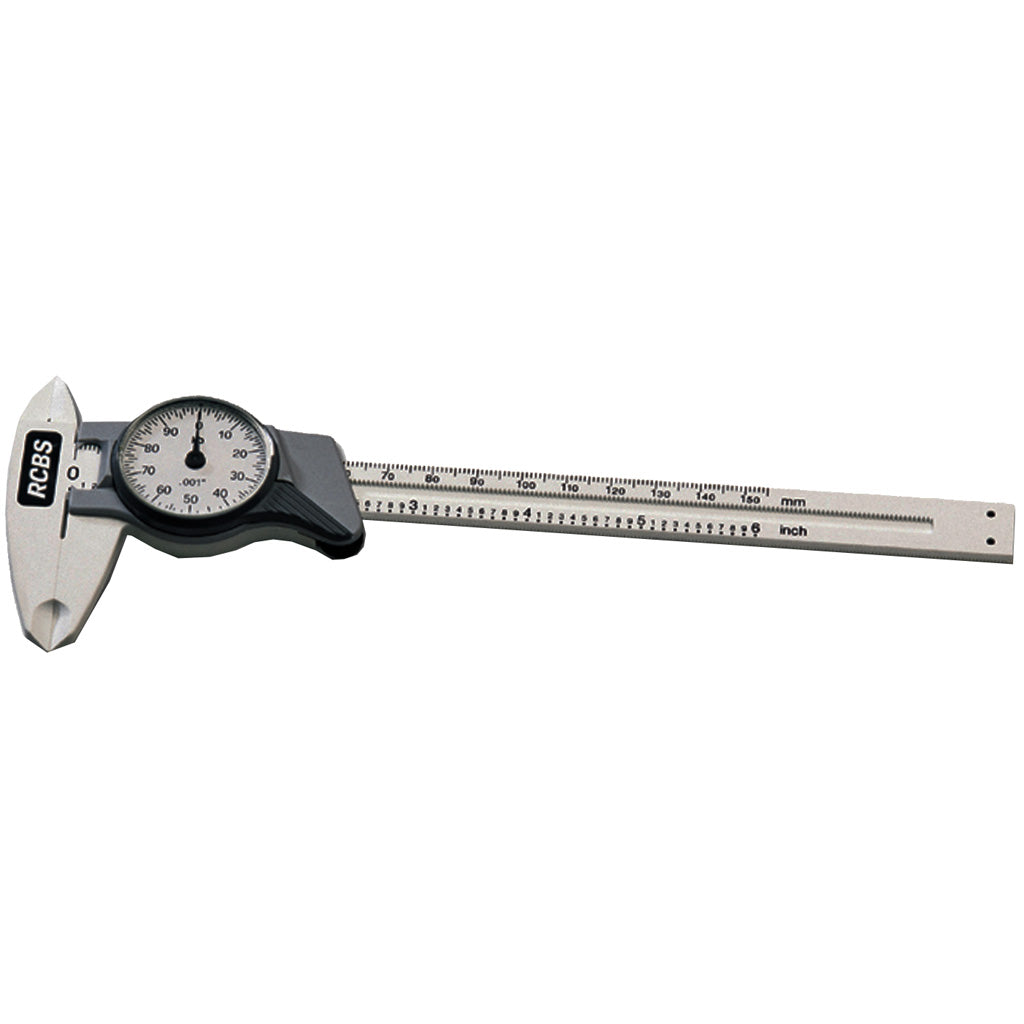 RCBS Dial Caliper Gauge 0-6 Inch Reloading Measurement Tool