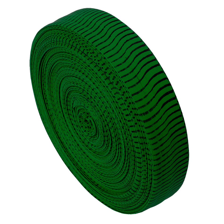 October Mountain VIBE Bowstring Silencers Green/Black 85 ft. Spool
