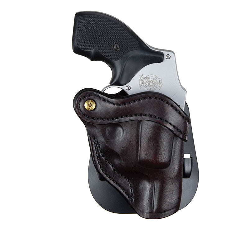 1791 Gunleather Paddle Revolver Holster Size 1 Signature Brown RH