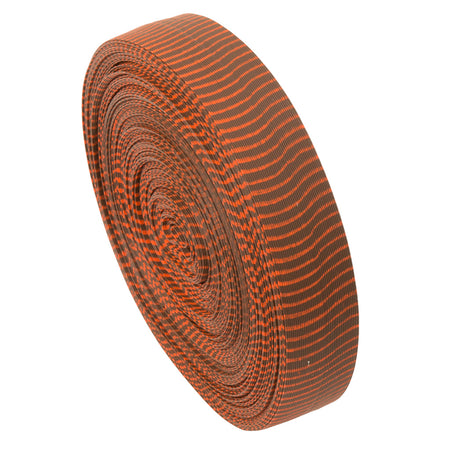 October Mountain VIBE Bowstring Silencers Brown/Red 85 ft. Spool