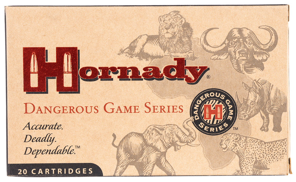 Hornady 82303 Dangerous Game InterLock Spire Point Recoil Proof  286 Grain 9.3x62mm Mauser