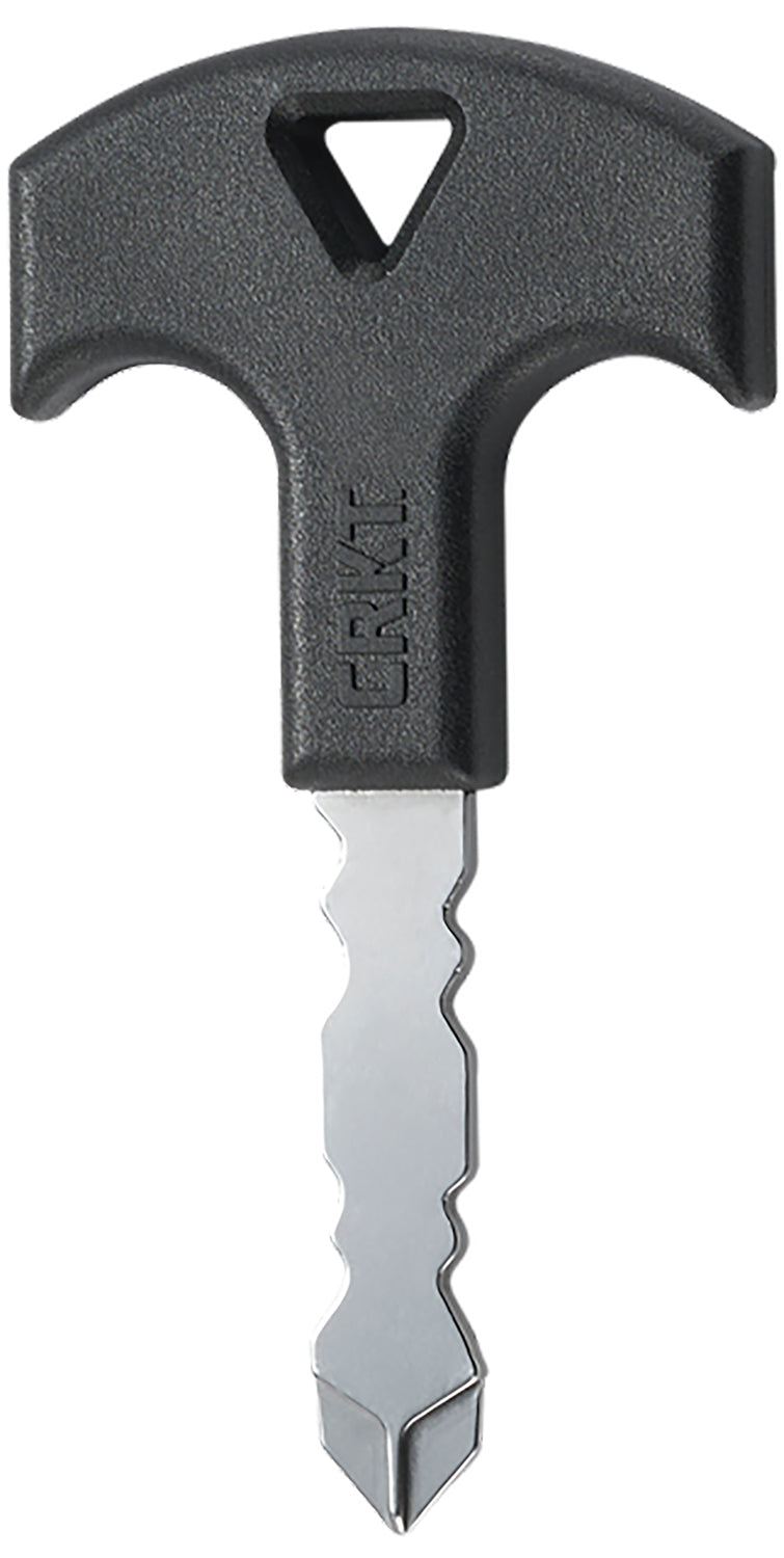 CRKT 9705 Williams Defense Key Matte Black 3CR13 Steel with Phillips Screwdriver