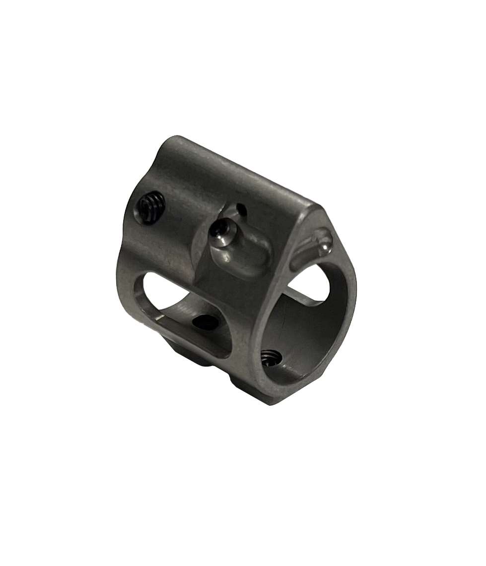 Fostech .750 Throttle Adjustable Gas Block Stainless Steel