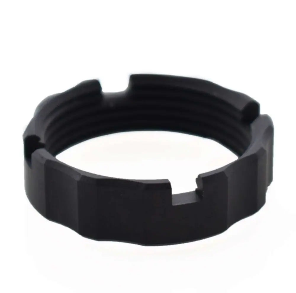 Fostech Lite Aluminum Castle Nut Black