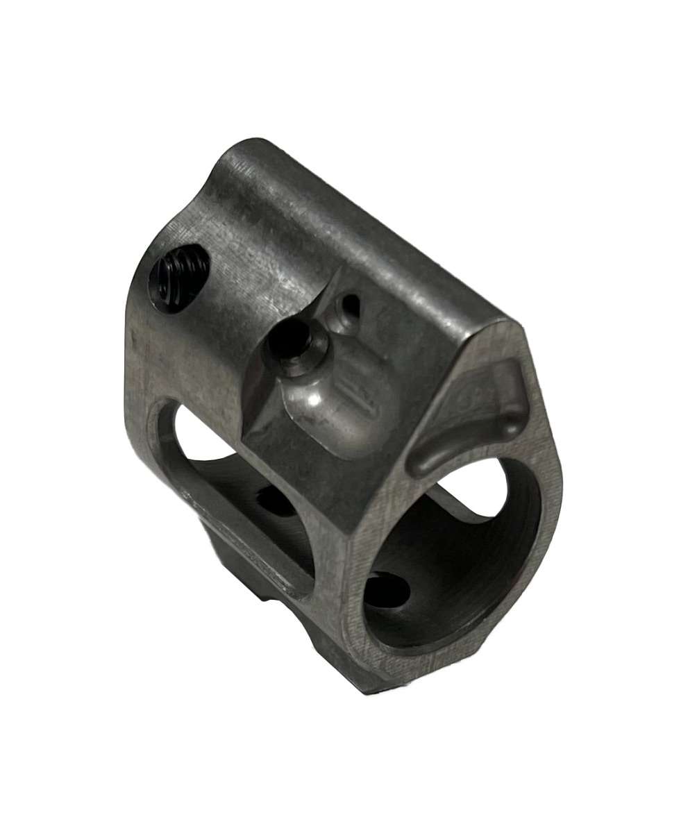 Fostech .625 Throttle Adjustable Gas Block Stainless Steel