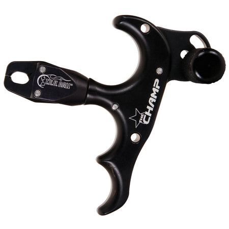 Tru Ball Champ 3 Finger Thumb Release Black Small
