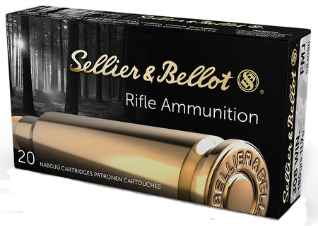 Sellier and Bellot  .308 Win / 7.62x51mm 180 gr FMJ ammo
