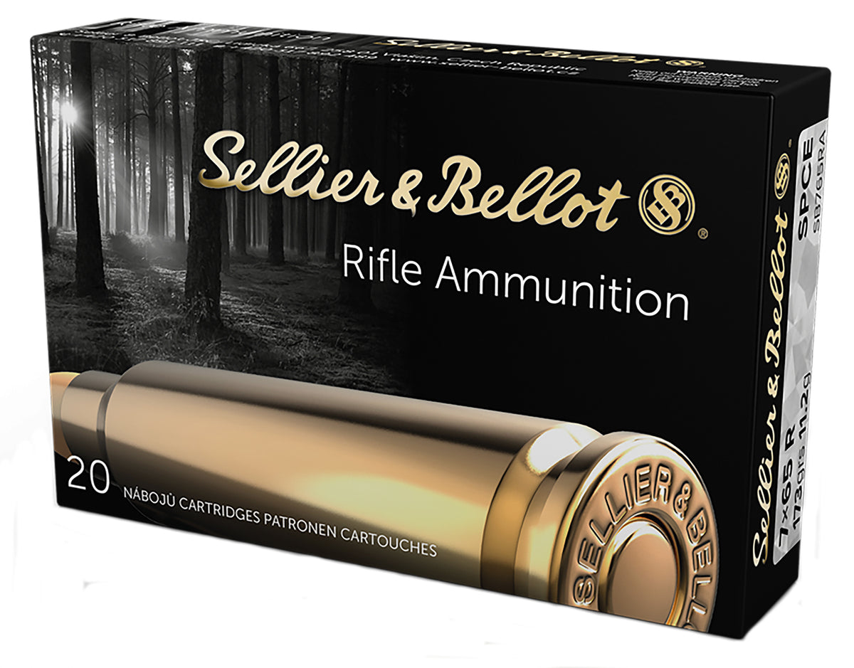 Sellier & Bellot (S&B) SB765RA  Soft Point Cut Through Edge  173 Grain 7x65mmR