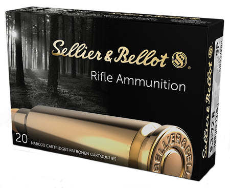 Sellier & Bellot (S&B) SB9372RA  Soft Point SP 193 Grain 9.3x72mmR