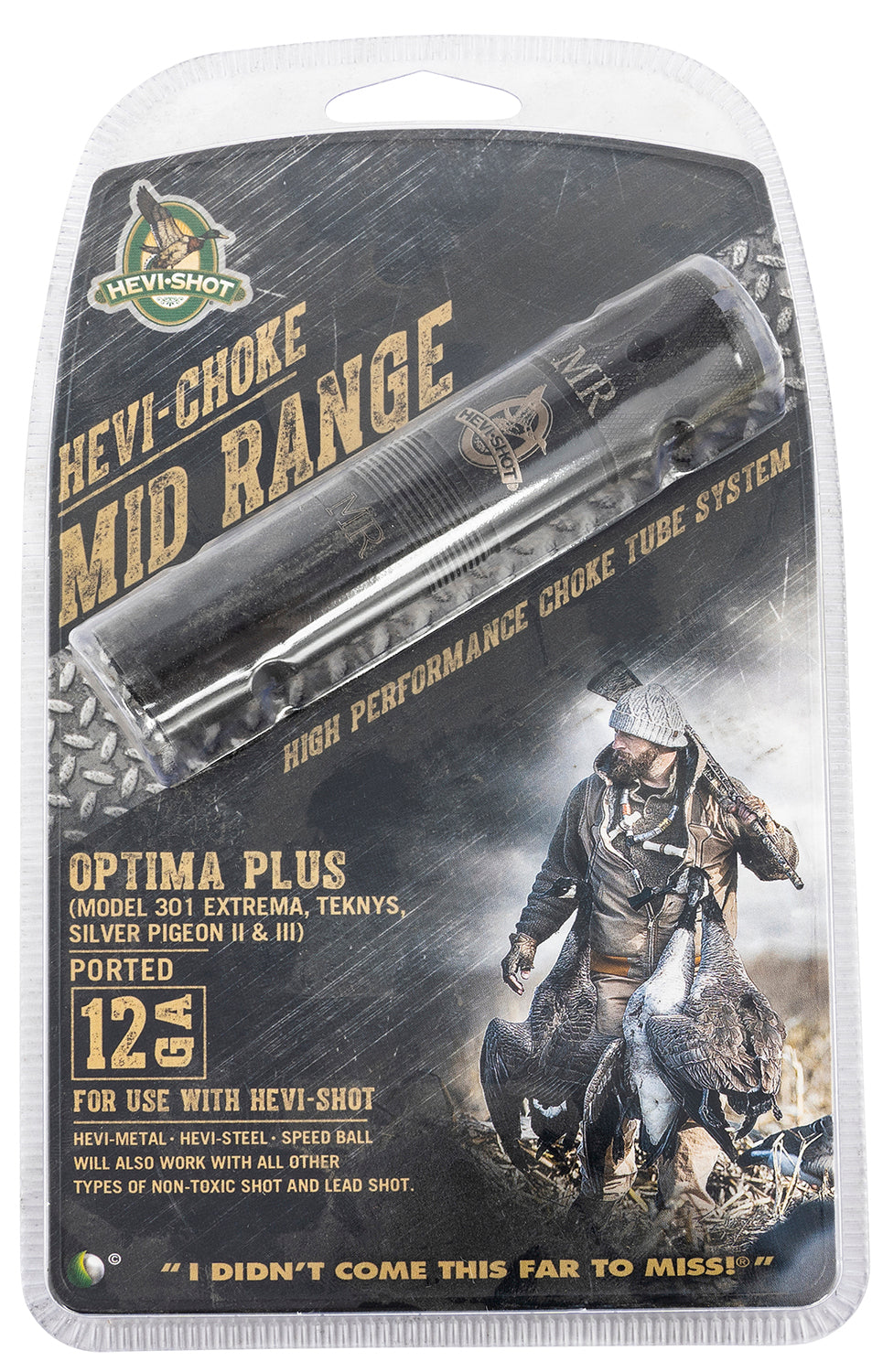 HEVI-Shot 550124 Hevi-Choke Waterfowl Beretta Optima Plus 12 Gauge Mid-Range Ported 17-4 Stainless