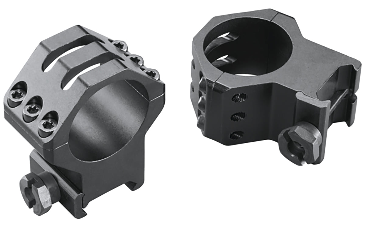 Weaver 48354 Six-Hole Skeleton Scope Rings Matte Black 30mm Extra High