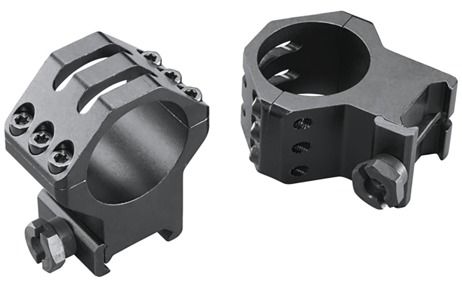 Weaver 48354 Six-Hole Skeleton Scope Rings Matte Black 30mm Extra High