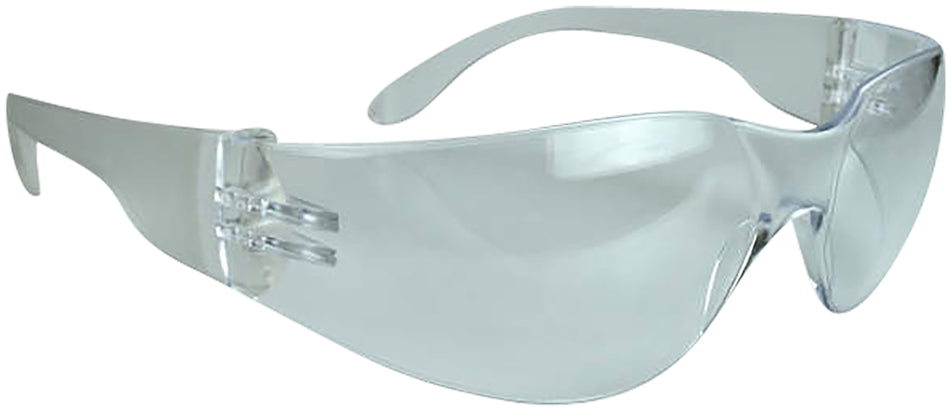 Radians MR0110ID Mirage Safety Eyewear Adult Clear Lens Clear Polycarbonate Frame
