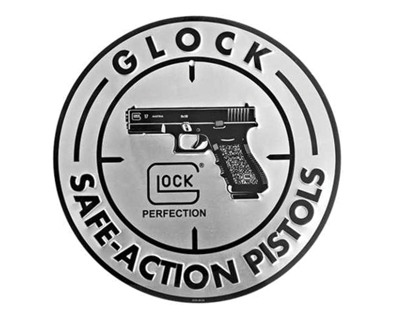 Glock Safe Action Aluminum Sign