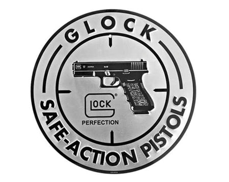 Glock Safe Action Aluminum Sign
