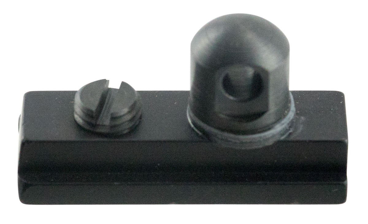 Harris Bipods 6A American Rail Adapter Stud, Black Metal