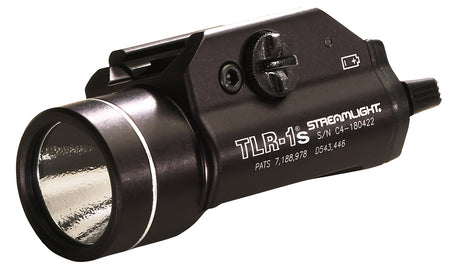Streamlight 69210 TLR-1S Gun-Mounted Tactical Light Black Anodized 300 Lumens White C4 LED