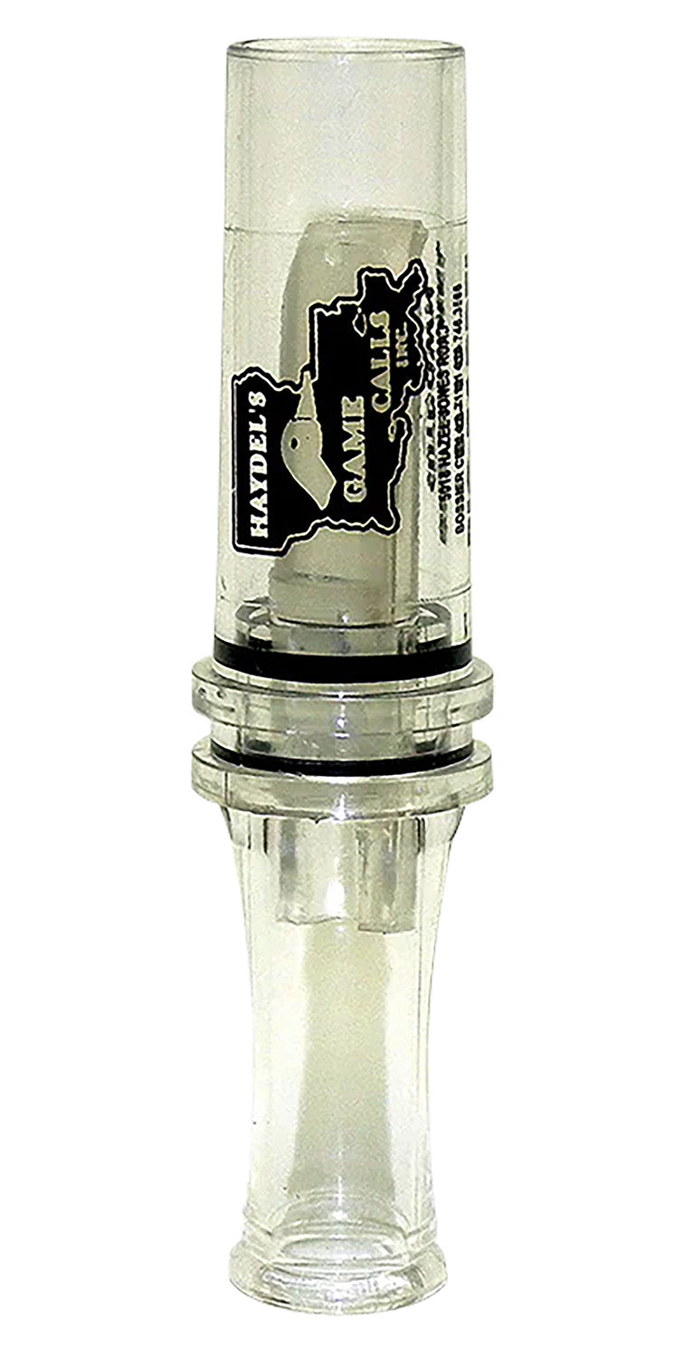 Haydel's BC10 Big Barreled Cutdown Mallard Open Call - Clear Plastic