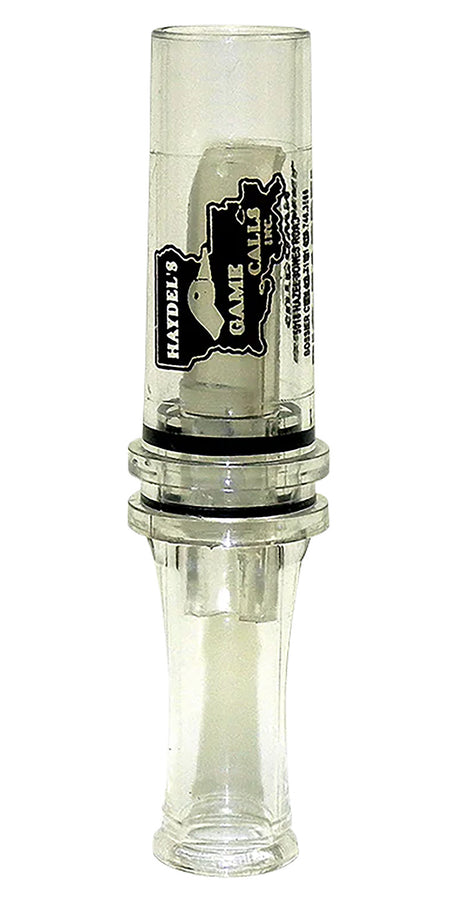 Haydel's BC10 Big Barreled Cutdown Mallard Open Call - Clear Plastic