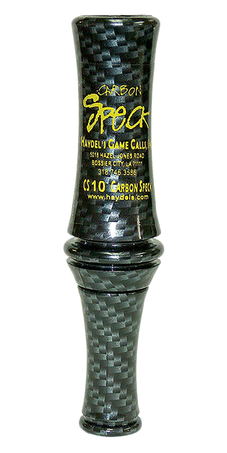 Haydel's CS10 Carbon Speck Specklebelly Goose Open Call - Black Carbon