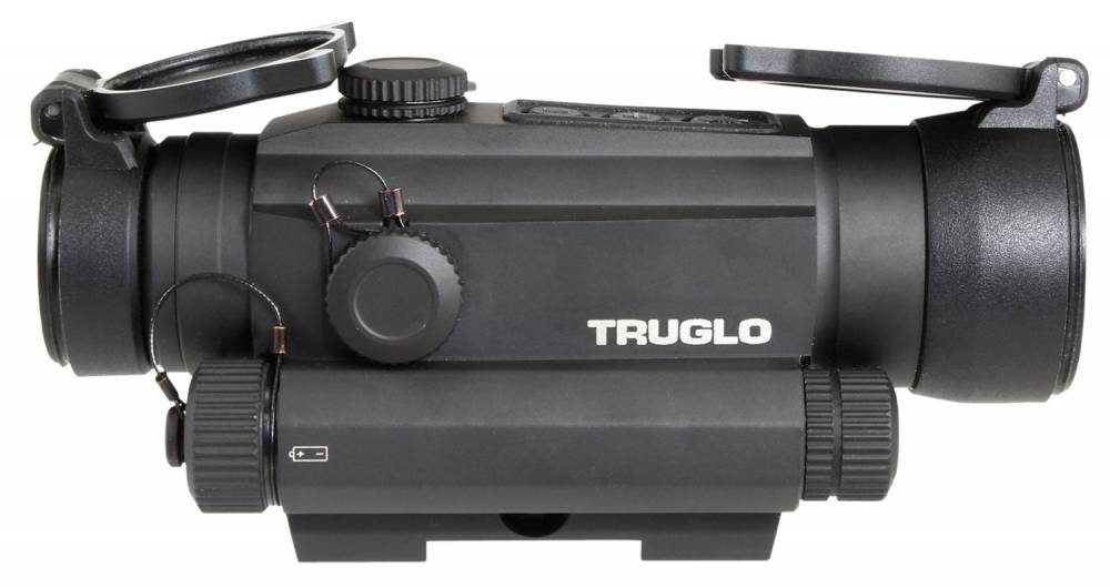 Truglo Tru-Tec 1x 30mm 2 MOA Red Dot Sight Black CR123A Lithium