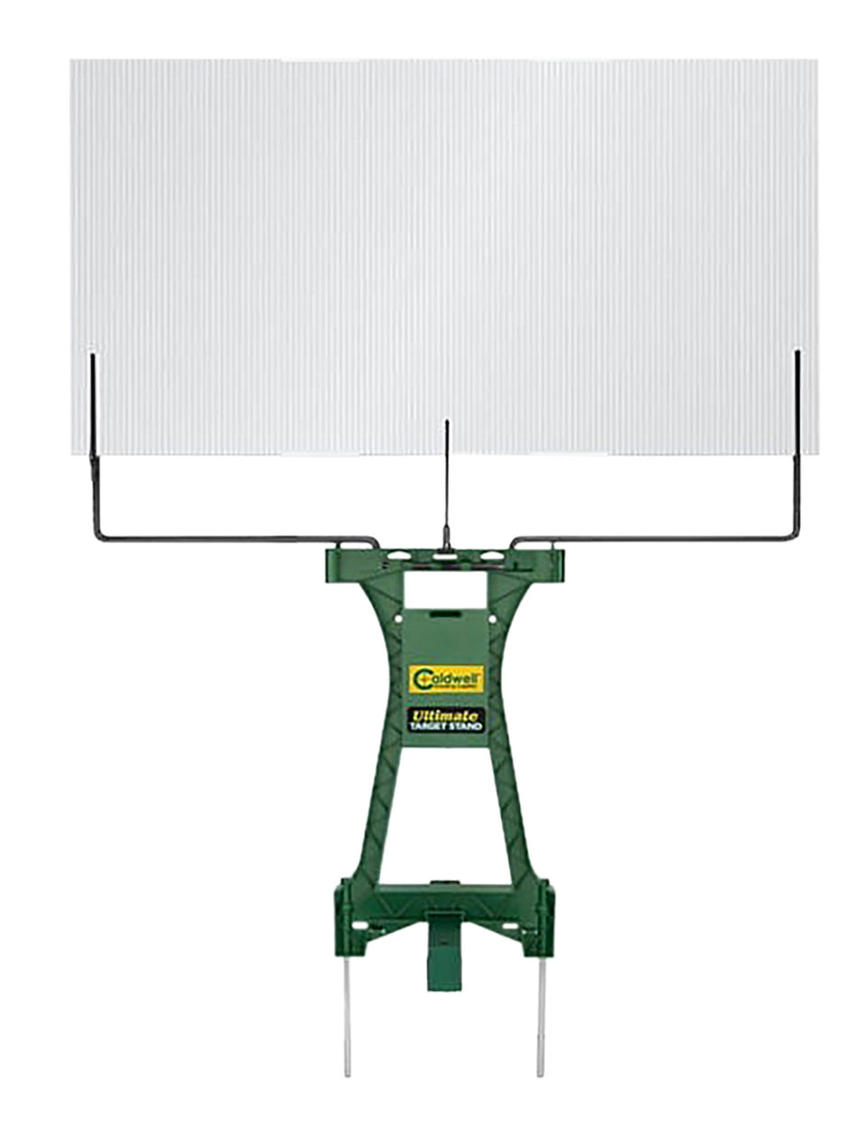Caldwell 707055 Ultimate Target Stand Green Polymer/Steel Oversized Backer