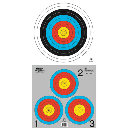 Maple Leaf Dual Vegas Archery Target Face 100 Pack