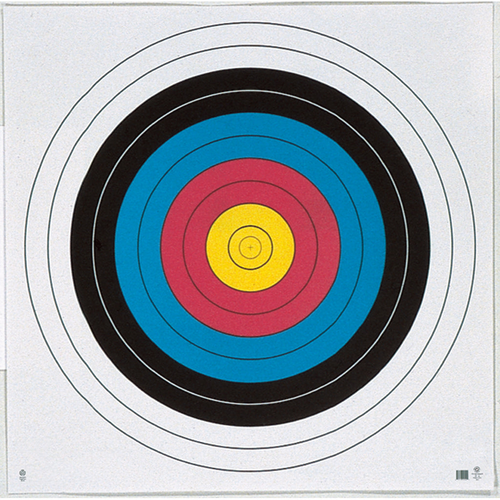 Maple Leaf FITA 10-Ring 80 cm Archery Target Face 25 Pack