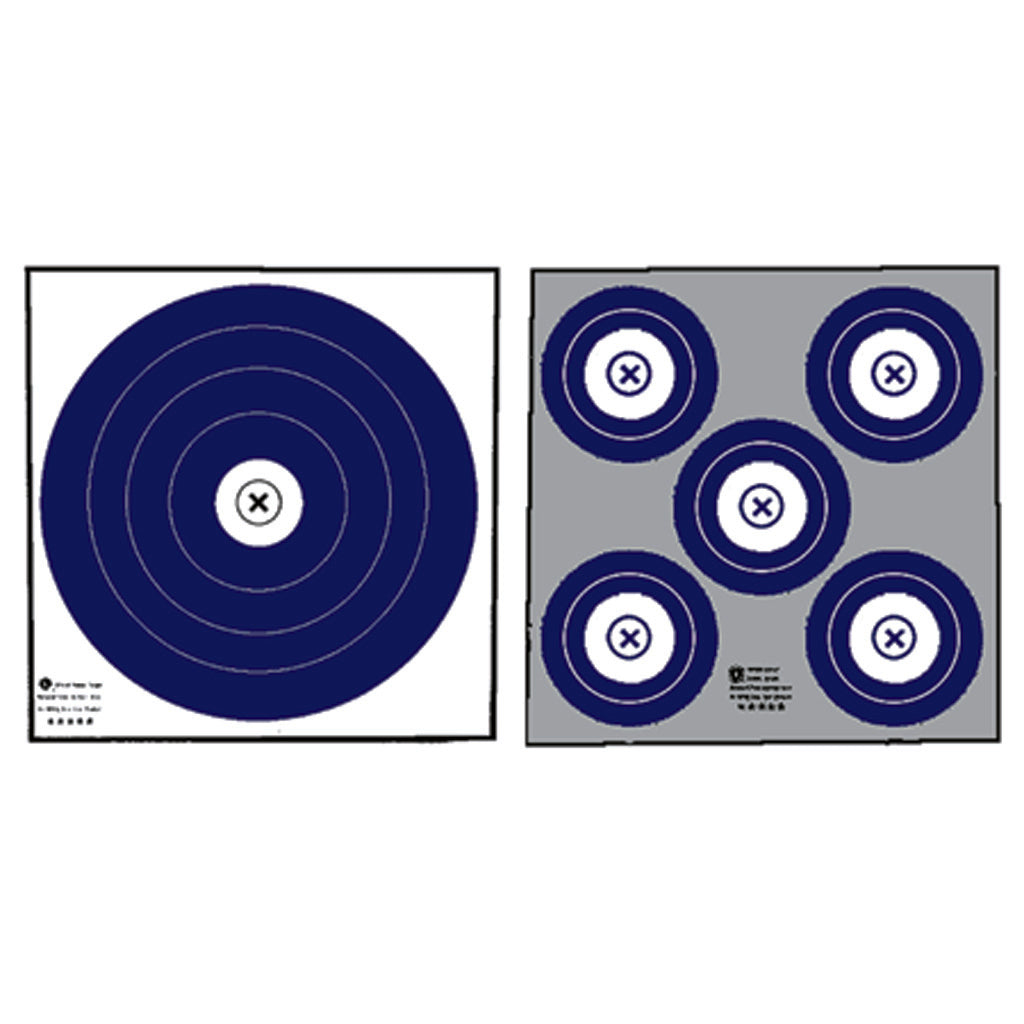 Maple Leaf NFAA Double-Sided Indoor Archery Target Face 100 Pack