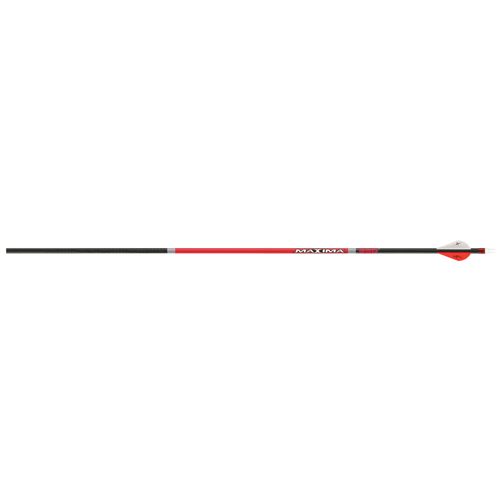 Carbon Express Maxima Red 400 Carbon Arrow with 2" Vanes 6-Pack