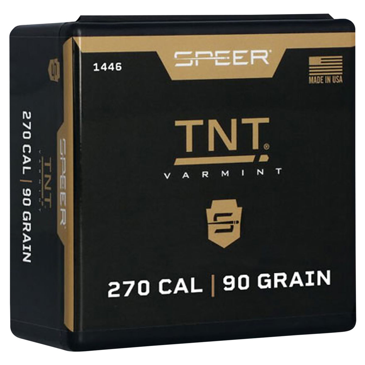 Speer TNT Varmint Bullet 270 Cal .277 90gr Hollow Point 100ct
