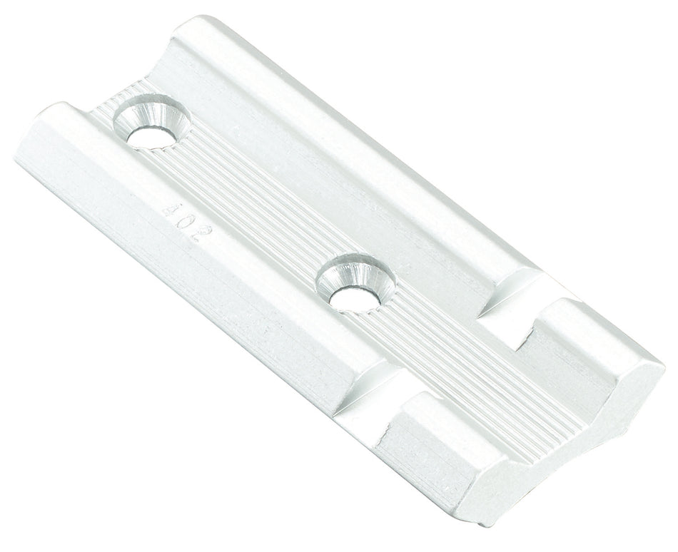 Weaver 48430 Top Mount Base 402S Silver for High-STD High Power/Marlin 455/MR7