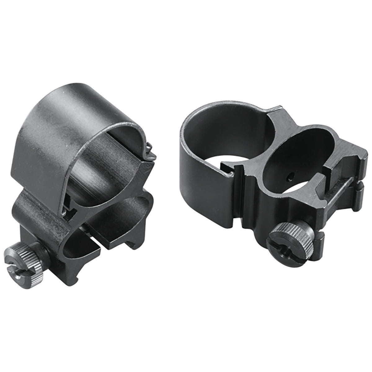 Weaver 49523 See-Thru Detachable Scope Rings Matte Black 1"