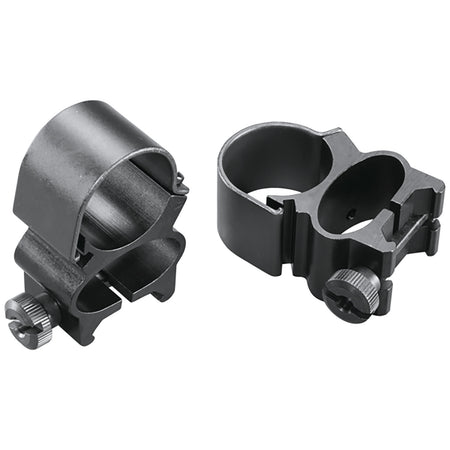 Weaver 49523 See-Thru Detachable Scope Rings Matte Black 1"
