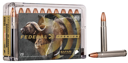 Federal Premium Safari Cape-Shok .416 Remington Mag 400 gr JSP ammo