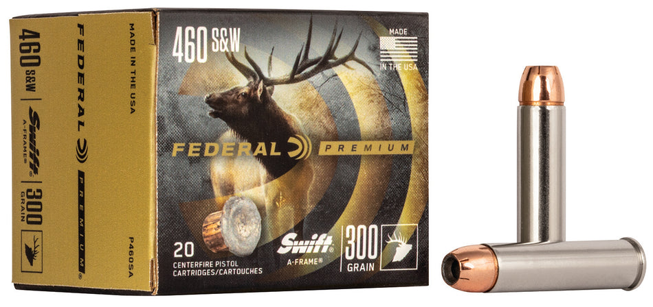 Federal P460SA Premium Swift A Frame  300 Grain .460 S&W Mag