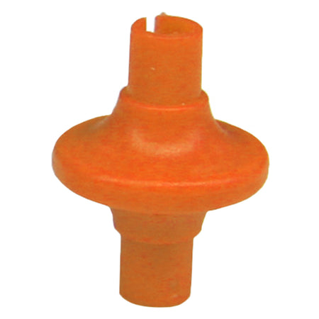 Draves Komfort Kiss Kisser Button Orange with 2 Anchor Clips 1 pk.