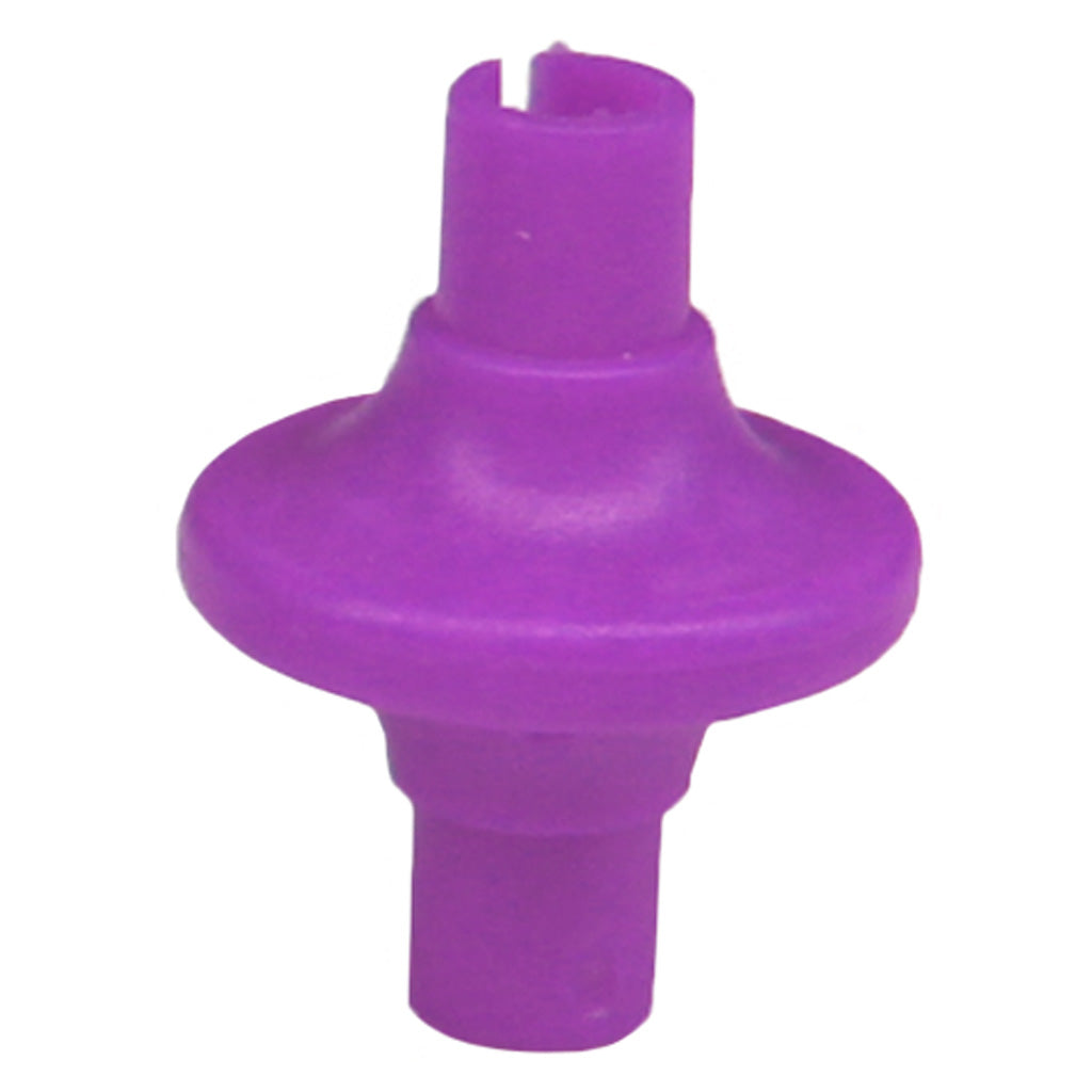 Draves Komfort Kiss Kisser Button Purple with 2 Anchor Clips 1 pk.