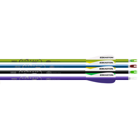 Easton Genesis Arrows Various Colors 1820 3 in. Vanes 72-Pack
