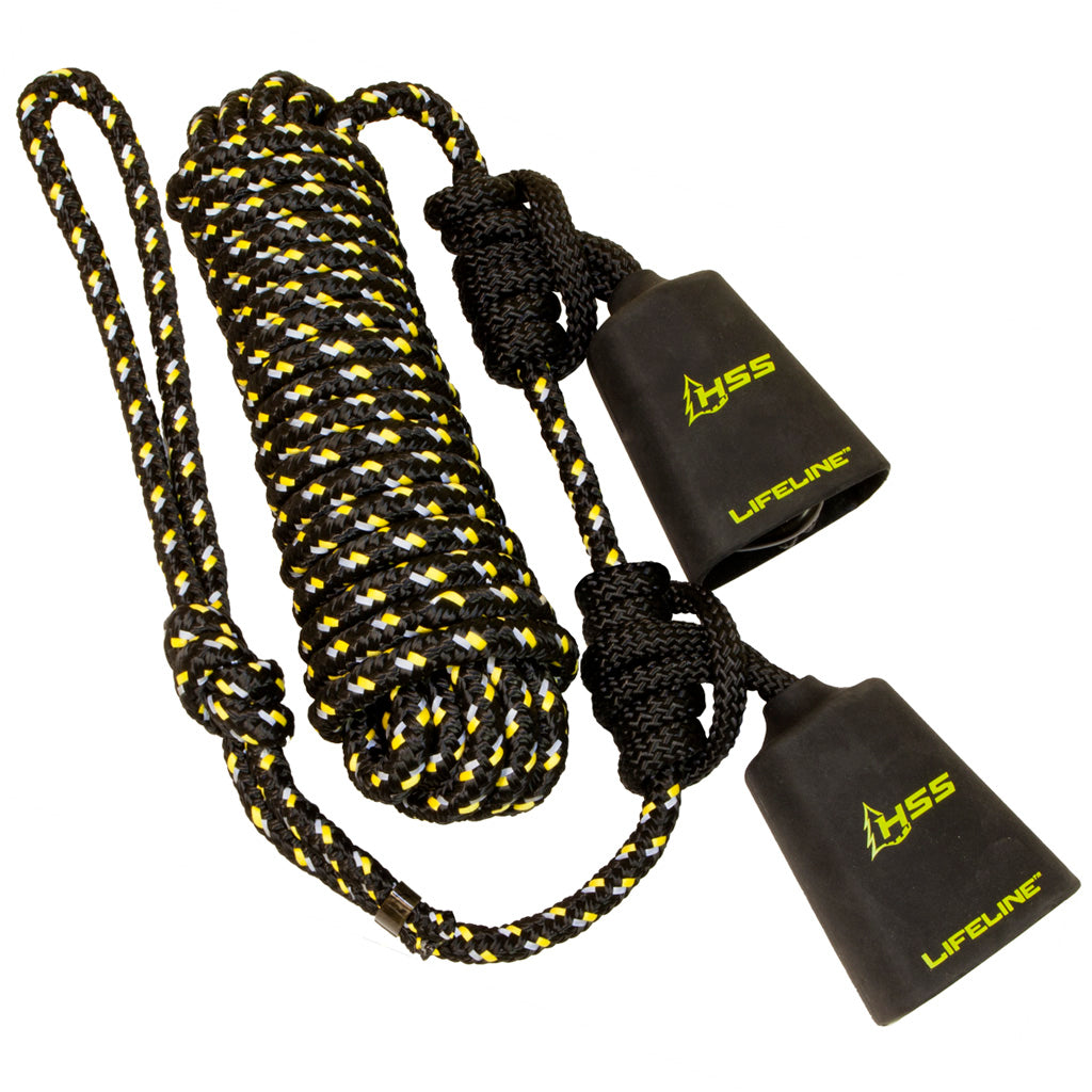 Hunter Safety System Lifeline Two-Man Set with Reflective Material